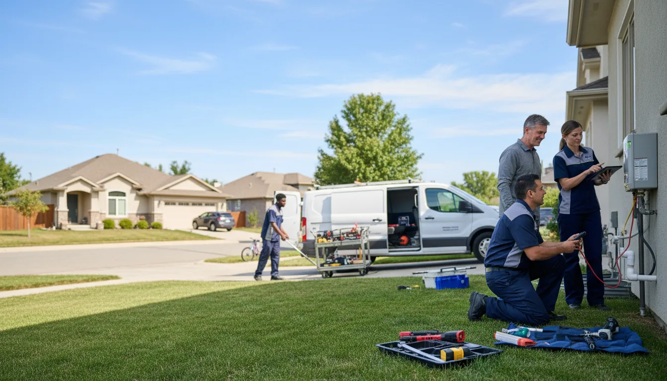 Tankless water heater service in Minerva, OH